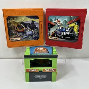 Lot Matchbox Pop Up Car Wash Harbor Lighthouse Micro Machines Micro Gas N’ Dash